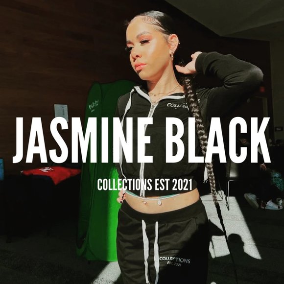 Reflective Letter Print Drawstring Pocket Detail Hoodie & Sweatpants Set - Picture 1 of 9